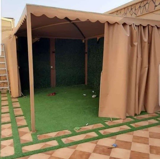 برجولات قماش