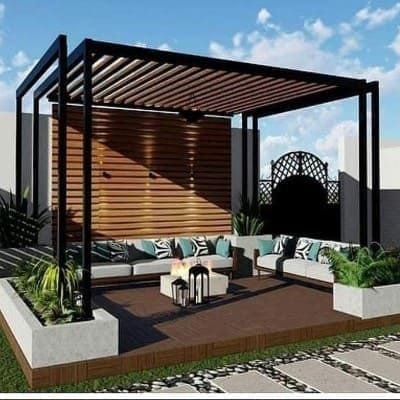 حداد برجولات حديد